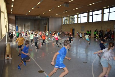 Handballaktionstag für die Grundschüler*innen