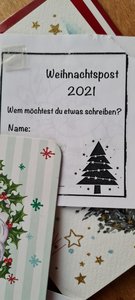Weihnachtskartenaktion der Klasse 10b